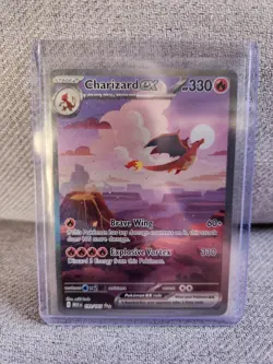 Pokemon TCG Charizard ex Scarlet & Violet-151 199/165 Holo SIR english - Image 1