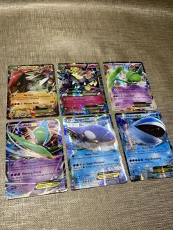 Pokemon EX Cards Lot Groudon Kyogre Mega Mawile Gallade Wailord XY Holo - Image 1