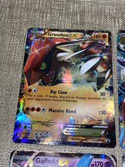 Pokemon EX Cards Lot Groudon Kyogre Mega Mawile Gallade Wailord XY Holo - Image 2
