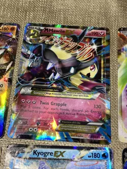 Pokemon EX Cards Lot Groudon Kyogre Mega Mawile Gallade Wailord XY Holo - Image 3
