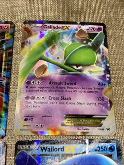 Pokemon EX Cards Lot Groudon Kyogre Mega Mawile Gallade Wailord XY Holo - Image 4