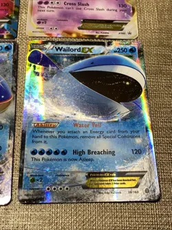 Pokemon EX Cards Lot Groudon Kyogre Mega Mawile Gallade Wailord XY Holo - Image 5