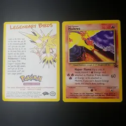 Moltres Black Star Promo #21 - VINTAGE WOTC Pokemon Card - 2000 - NM/M - Image 1