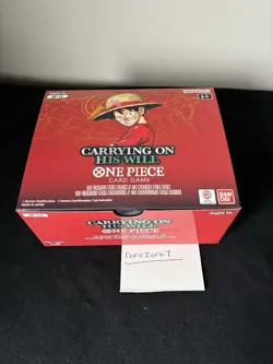 OP13 Booster Box UNSEALED By Bandai One Piece Card Game TCG English - Image 1