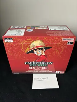 OP13 Booster Box UNSEALED By Bandai One Piece Card Game TCG English - Image 2