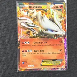 Reshiram EX - 29/113 - Ultra Rare - Legendary Treasures - Pokemon Card - NM/M - Image 1