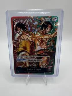 Luffy & Ace ST30-001 L Foil - Starter Deck EX - One Piece Card Game - Image 3