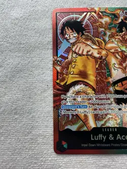 Luffy & Ace ST30-001 L Foil - Starter Deck EX - One Piece Card Game - Image 5