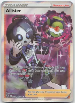 Allister TG24/TG30 SWSH10: Astral Radiance Trainer Gallery Pokemon Card NM - Image 1