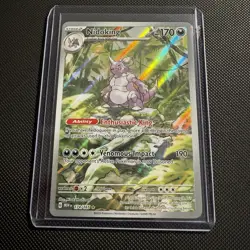 Nidoking - 174/165 - Illustration Rare - 151 - Pokemon Card - NM/M - Image 1