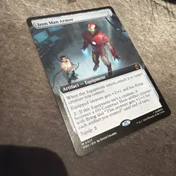 Iron Man Armor 427 (Extended Art) MTG MSH Marvel Super Heroes Regular NM - Image 3