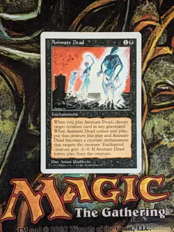 MTG - Animate Dead - Core Set 5th Edition - NM - Image 1