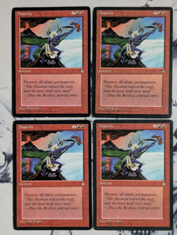 MTG - Anarchy - Ice Age - LP [x4] PLAYSET - Image 1