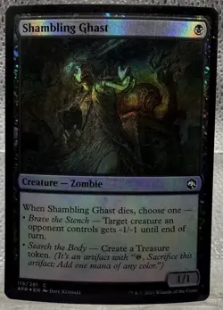 ✨Shambling Ghast FOIL MTG Adventures in the Forgotten Realms 119/281 - Image 1