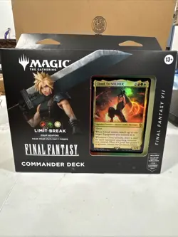 Magic: The Gathering Final Fantasy VII Commander Deck Limit Break Factory Sealed - Image 1
