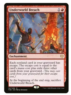 1x MTG Underworld Breach - Theros Rare Enchanment! NM Mint - Image 1