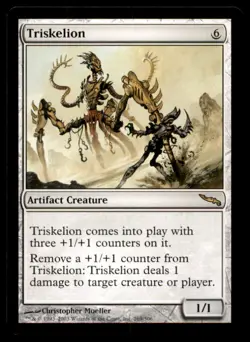 MTG Triskelion LP Light Play Mirrodin [4789] - Image 1