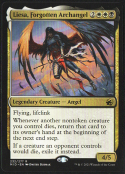 Liesa, Forgotten Archangel 232/277 R NM Innistrad: Midnight Hunt MTG TCG - Image 1