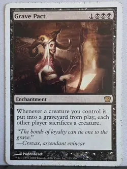 Grave Pact (LP) 9th Edition, MTG - Image 1