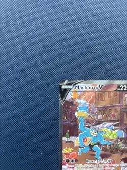 Pokemon Machamp v Alt Full Art Holo Card #172/189 Swsh10 Astral Radiance - Image 2