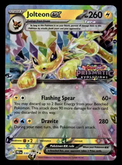 Pokemon TCG #030/131 Jolteon ex Stamped Promo - Image 1