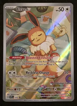 Eevee - 173 (Pokemon Center Exclusive) 173 Sv: Scarlet & Violet Promo Cards Holo - Image 1