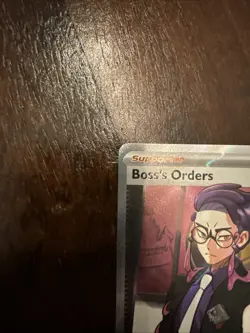 Pokemon Ascended Heroes Boss's Orders - 256/217 Illustration- Ultra Rare - - Image 2