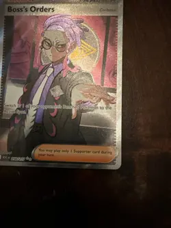 Pokemon Ascended Heroes Boss's Orders - 256/217 Illustration- Ultra Rare - - Image 4