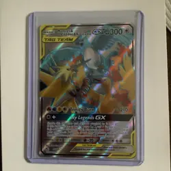 Moltres & Zapdos & Zrticuno GX 66/68 SM Tag Team Pokemon card TCG - Image 5