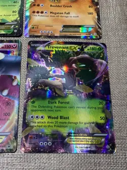 6x Pokemon EX Cards Lot Pikachu Venusaur Golem Regirock Mawile Trevenant Holo - Image 5