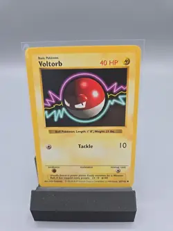 Pokemon TCG Voltorb Base Set Shadowless 67/102 40 HP Common Regular English - Image 1