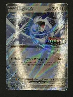 Pokemon Prismatic Evolutions - Lugia ex Stamped Promo Double Rare 082/131 - Image 1