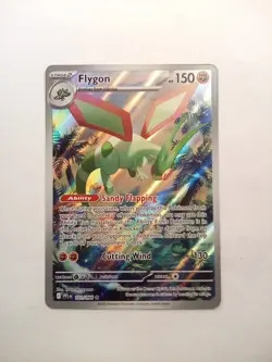 Pokemon Flygon 101/094 Brilliant Stars Rare Holo Stage 2 150 HP Sandy Flapping - Image 1