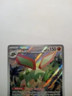 Pokemon Flygon 101/094 Brilliant Stars Rare Holo Stage 2 150 HP Sandy Flapping - Image 2