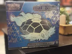 Pokemon TCG Scarlet & Violet Stellar Crown Elite Trainer Box ETB - NEW SEALED - Image 1