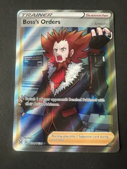Pokemon TCG Boss's Orders Trainer- TG24/TG30 Lost Origin- Full Art Holo - Image 1