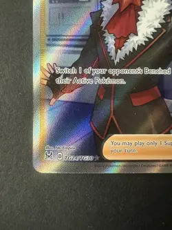 Pokemon TCG Boss's Orders Trainer- TG24/TG30 Lost Origin- Full Art Holo - Image 2