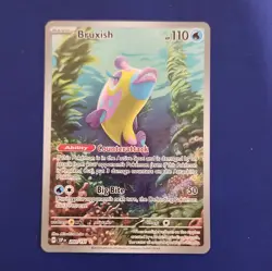 Pokemon TCG Bruxish Sv08: Surging Sparks 200/191 IR Holo EN - Image 1