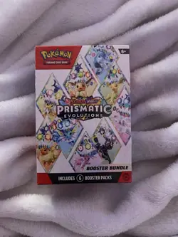 Pokemon TCG Scarlet & Violet Prismatic Evolutions Booster Bundle New - Image 1