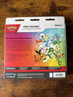 Pokemon TCG First Partner Illustration Collection Series 2 Sealed Promo Pack - Image 2