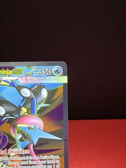 Pokemon TCG Mega Greninja EX 100/086 CRl Chaos Rising Secret Rare Holo - Image 2