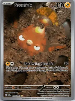 Stunfisk 202/191 Surging Sparks Pokemon TCG Holo Illustration Rare NM - Image 1