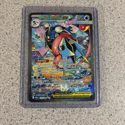 Mega Greninja ex SIR 116/086 Chaos Rising Special Illustration Rare Pokemon TCG - Image 1