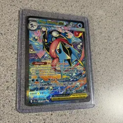 Mega Greninja ex SIR 116/086 Chaos Rising Special Illustration Rare Pokemon TCG - Image 3