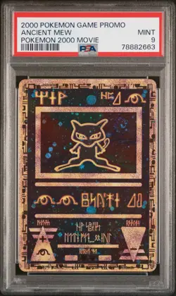 PSA 9 - ANCIENT MEW - 2000 POKEMON GAME PROMO MOVIE - Image 1