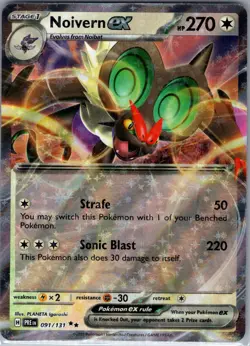 Noivern EX 091/131 - Pokemon SV: Prismatic Evolutions - Double Rare Holo (NM) - Image 1