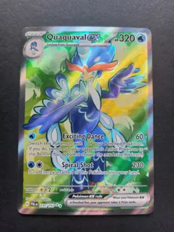 Pokemon - Quaquaval EX 235/193 - Paldea Evolved - Illustration Rare - Image 1