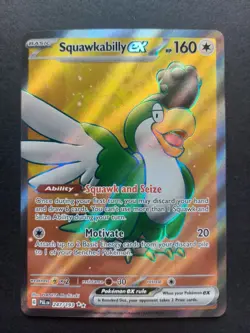 Pokemon - Squawkabilly EX 247/193 - Paldea Evolved - Illustration Rare - Image 1