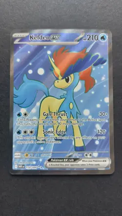 Pokemon - Keldeo ex 159/086 - White Flare - Illustration Rare - Image 1