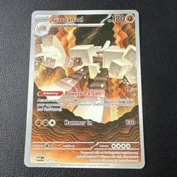Garganacl 147/132 Pokemon TCG Mega Evolution Illustration Rare English - Image 1